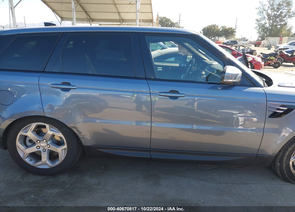 2020 LAND ROVER RANGE ROVER SPORT SE MHEV VIN: SALWG2SU8LA880406
