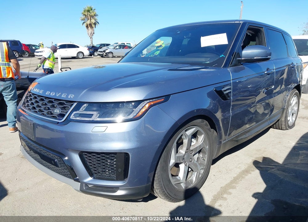 2020 LAND ROVER RANGE ROVER SPORT SE MHEV VIN: SALWG2SU8LA880406