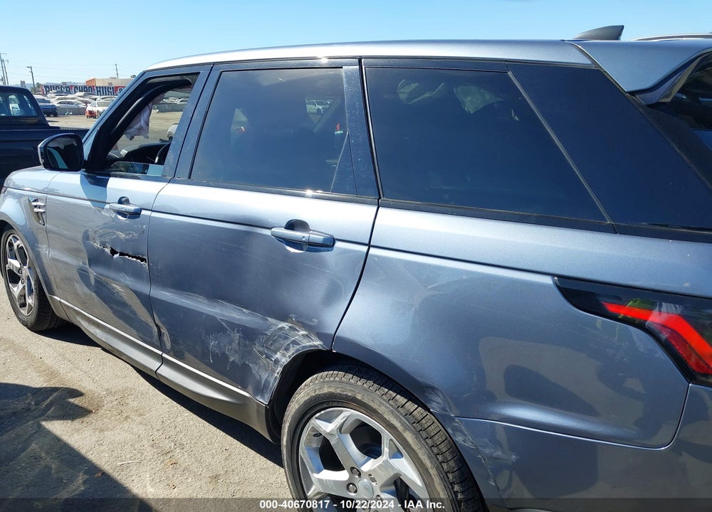 2020 LAND ROVER RANGE ROVER SPORT SE MHEV VIN: SALWG2SU8LA880406