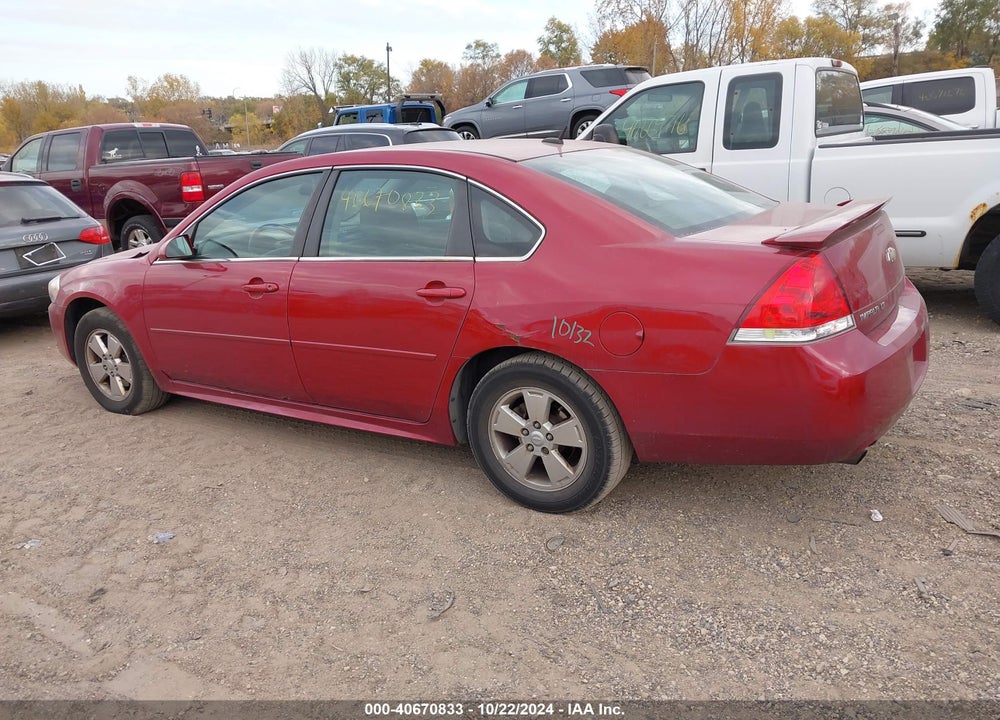 2013 CHEVROLET IMPALA LT VIN: 2G1WB5E30D1127760