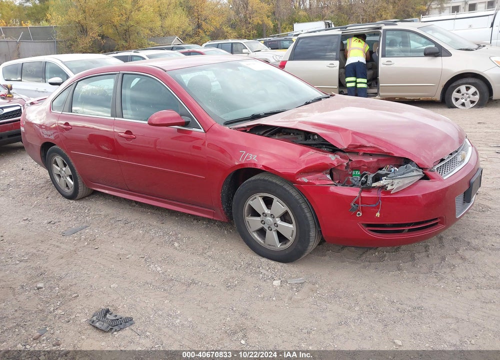 2013 CHEVROLET IMPALA LT VIN: 2G1WB5E30D1127760