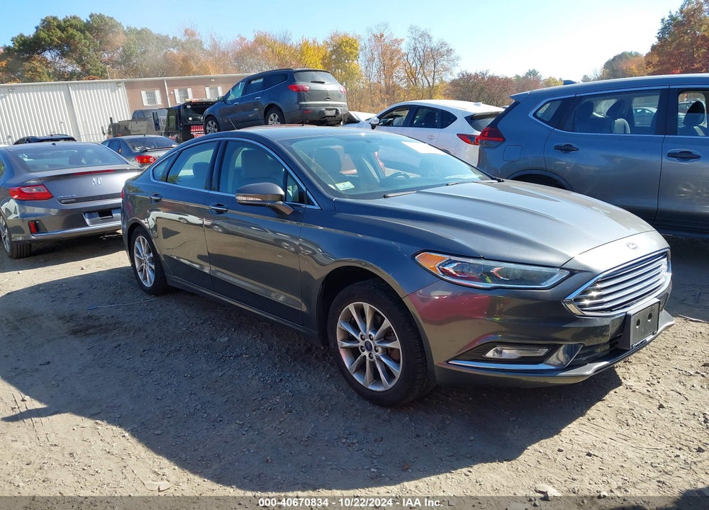 2017 FORD FUSION SE VIN: 3FA6P0HD9HR165561