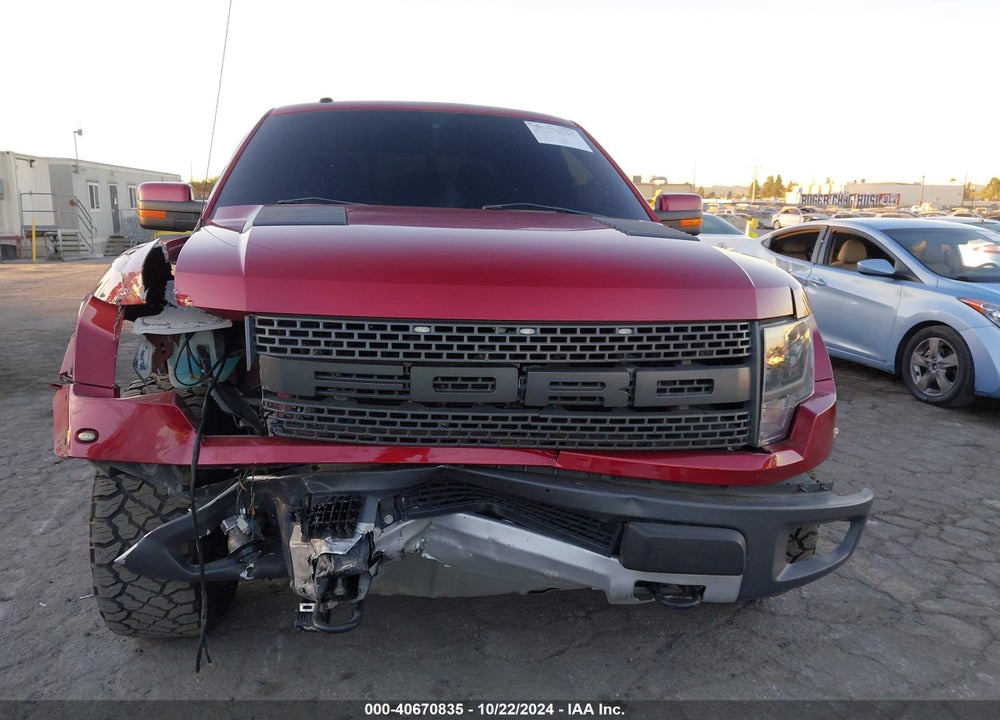 2014 FORD F-150 SVT RAPTOR VIN: 1FTFW1R61EFA30473