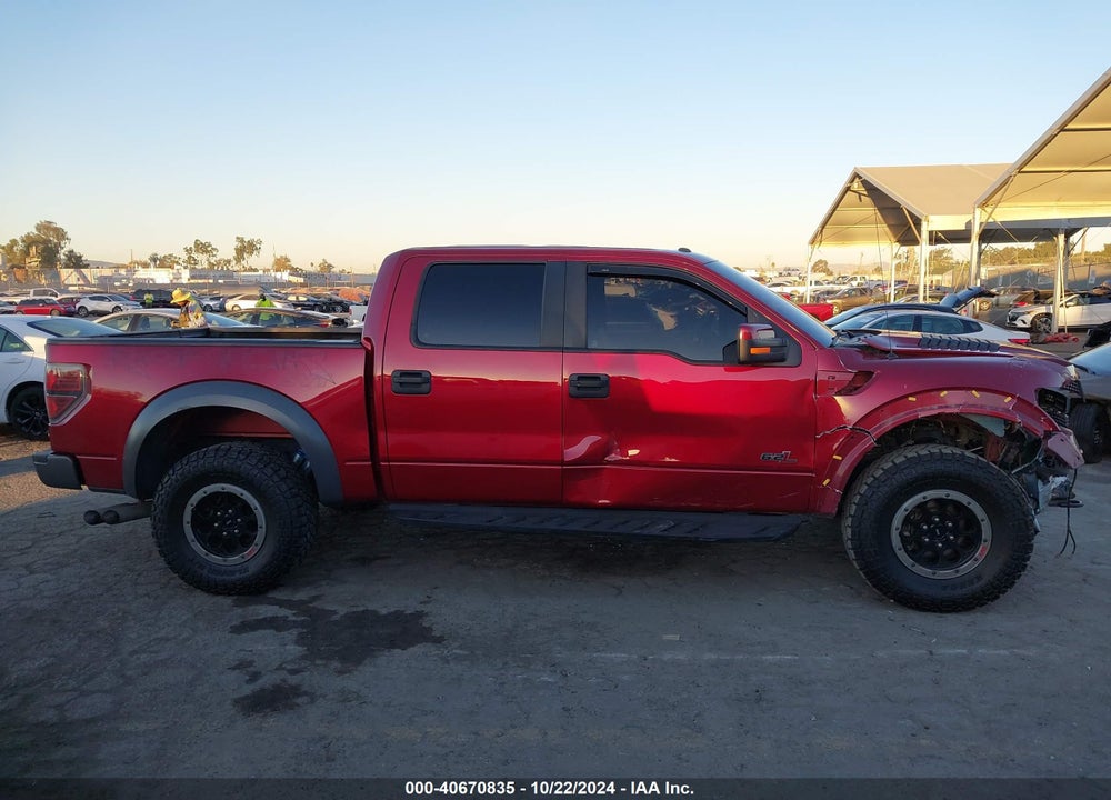 2014 FORD F-150 SVT RAPTOR VIN: 1FTFW1R61EFA30473