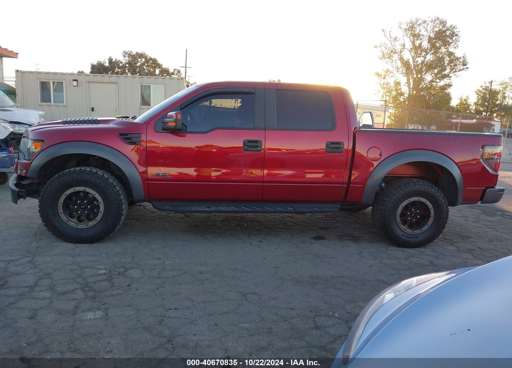 2014 FORD F-150 SVT RAPTOR VIN: 1FTFW1R61EFA30473