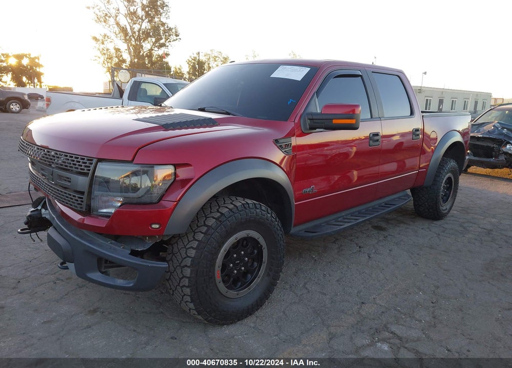 2014 FORD F-150 SVT RAPTOR VIN: 1FTFW1R61EFA30473