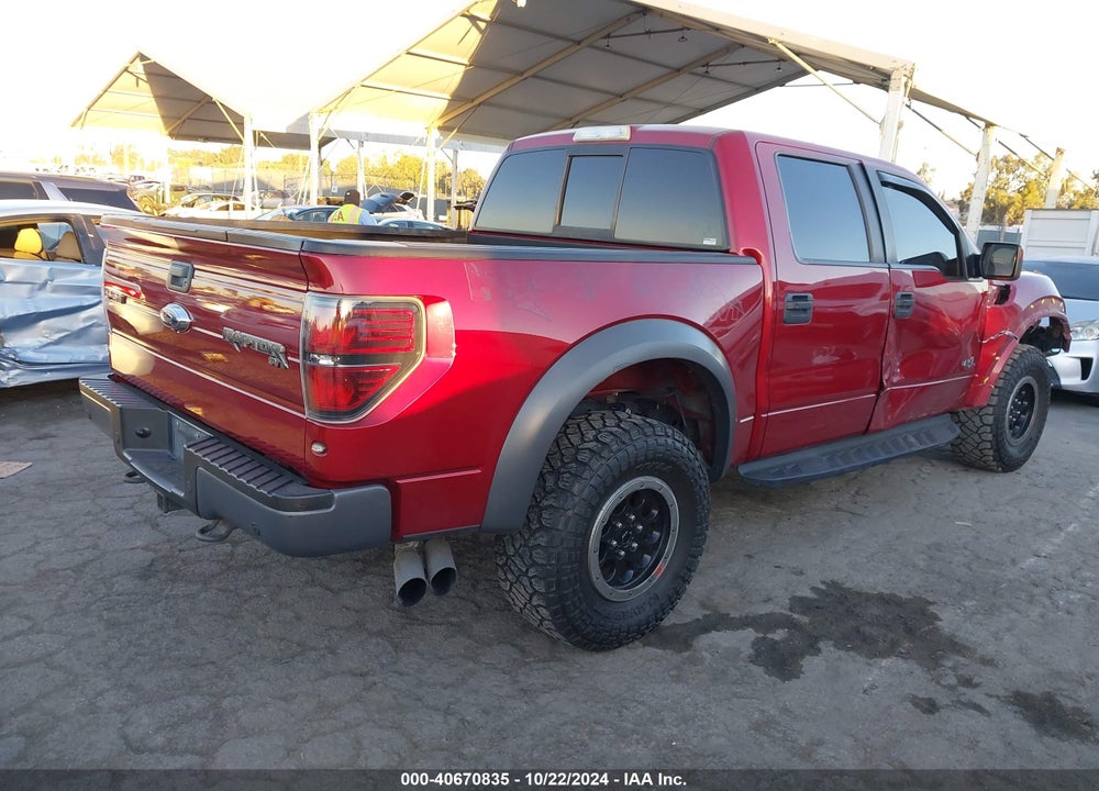 2014 FORD F-150 SVT RAPTOR VIN: 1FTFW1R61EFA30473