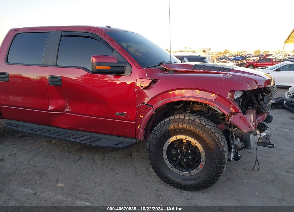 2014 FORD F-150 SVT RAPTOR VIN: 1FTFW1R61EFA30473