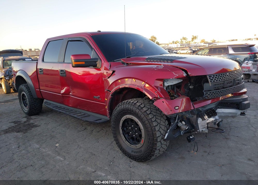 2014 FORD F-150 SVT RAPTOR VIN: 1FTFW1R61EFA30473