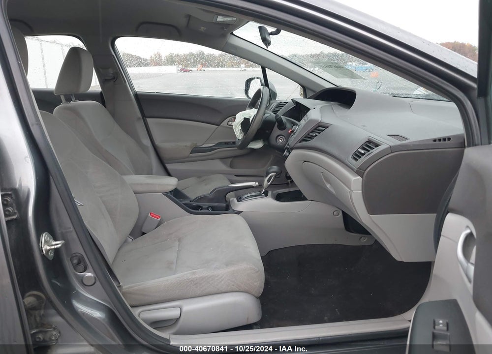 2012 HONDA CIVIC SDN LX VIN: 19XFB2F57CE054409