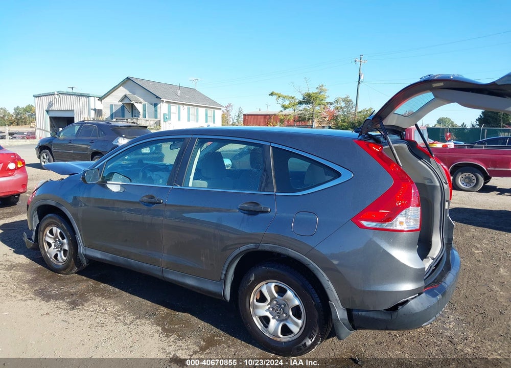 2013 HONDA CR-V LX VIN: 5J6RM3H31DL008327