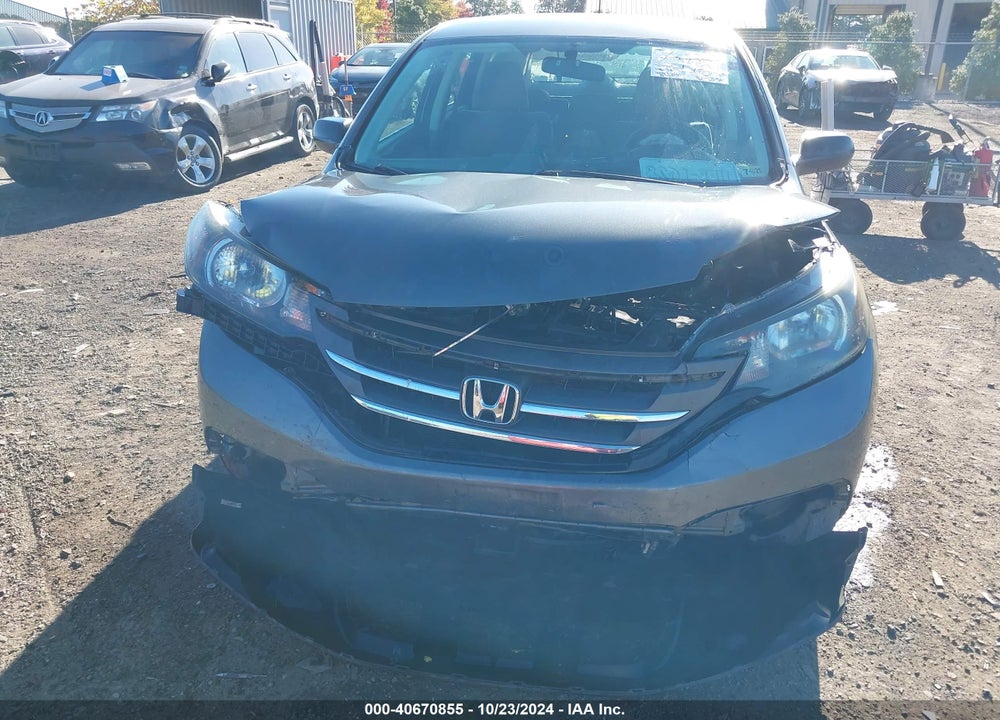 2013 HONDA CR-V LX VIN: 5J6RM3H31DL008327