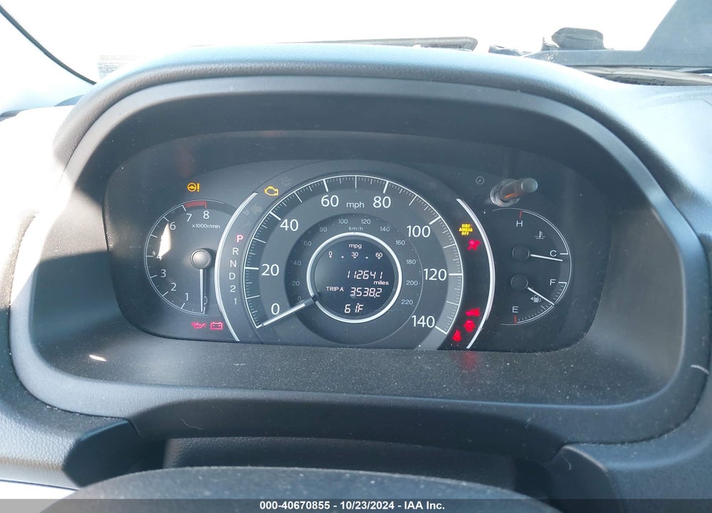2013 HONDA CR-V LX VIN: 5J6RM3H31DL008327