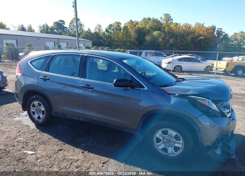 2013 HONDA CR-V LX VIN: 5J6RM3H31DL008327