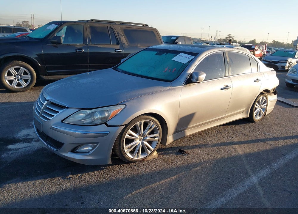 2012 HYUNDAI GENESIS 3.8 VIN: KMHGC4DDXCU151673