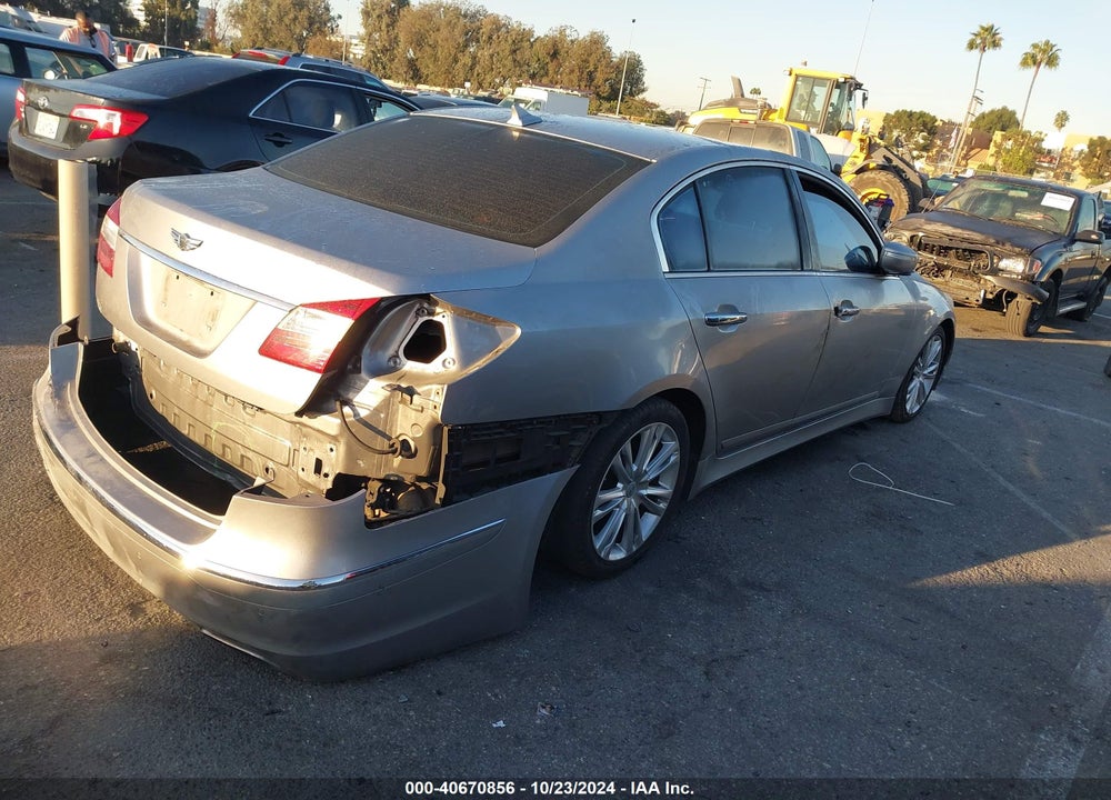 2012 HYUNDAI GENESIS 3.8 VIN: KMHGC4DDXCU151673