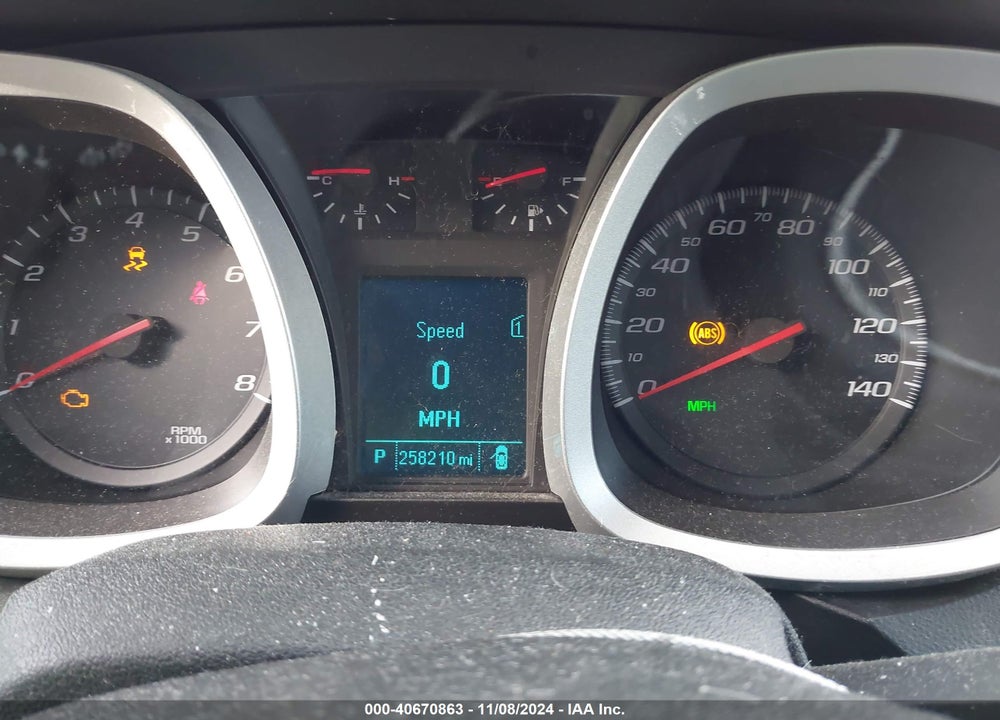 2012 CHEVROLET EQUINOX 1LT VIN: 2GNALDEKXC6214509