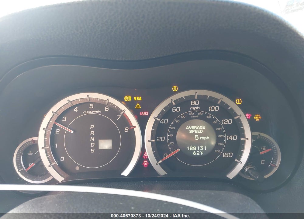 2009 ACURA TSX VIN: JH4CU26619C029560