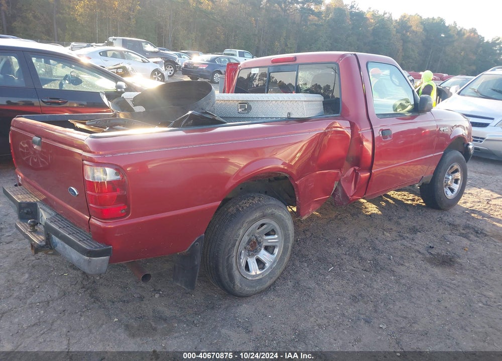 2003 RANGER FORD  EDGE/XL/XLT VIN: 1FTYR10U63TA34576