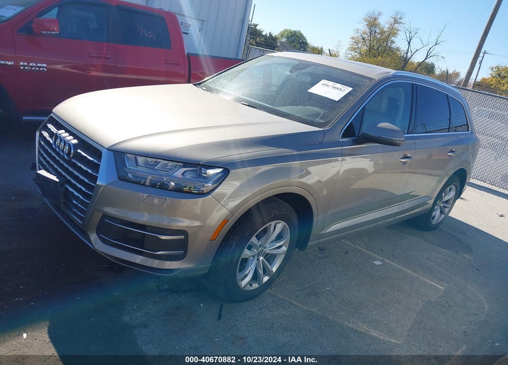 2017 AUDI Q7 3.0T PREMIUM VIN: WA1LAAF71HD015285