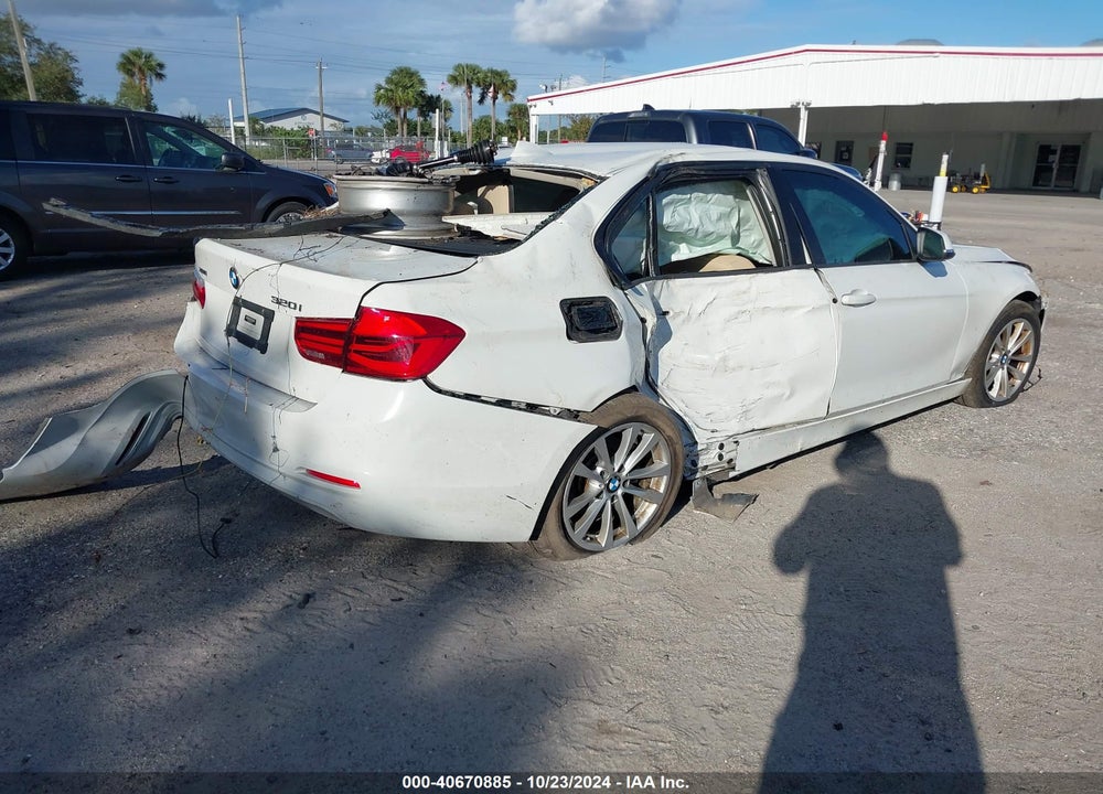 2018 BMW 320I XDRIVE VIN: WBA8A3C56JA499551