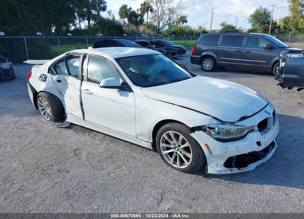 2018 BMW 320I XDRIVE VIN: WBA8A3C56JA499551
