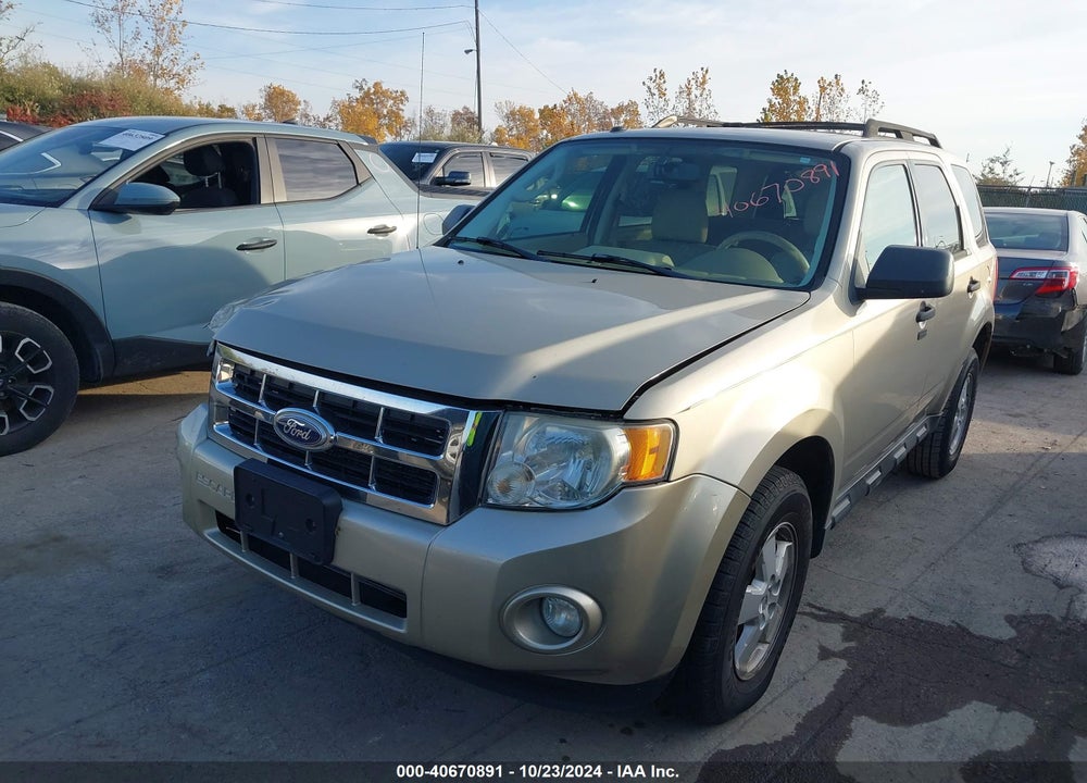2010 FORD ESCAPE XLT VIN: 1FMCU0DG9AKC24796
