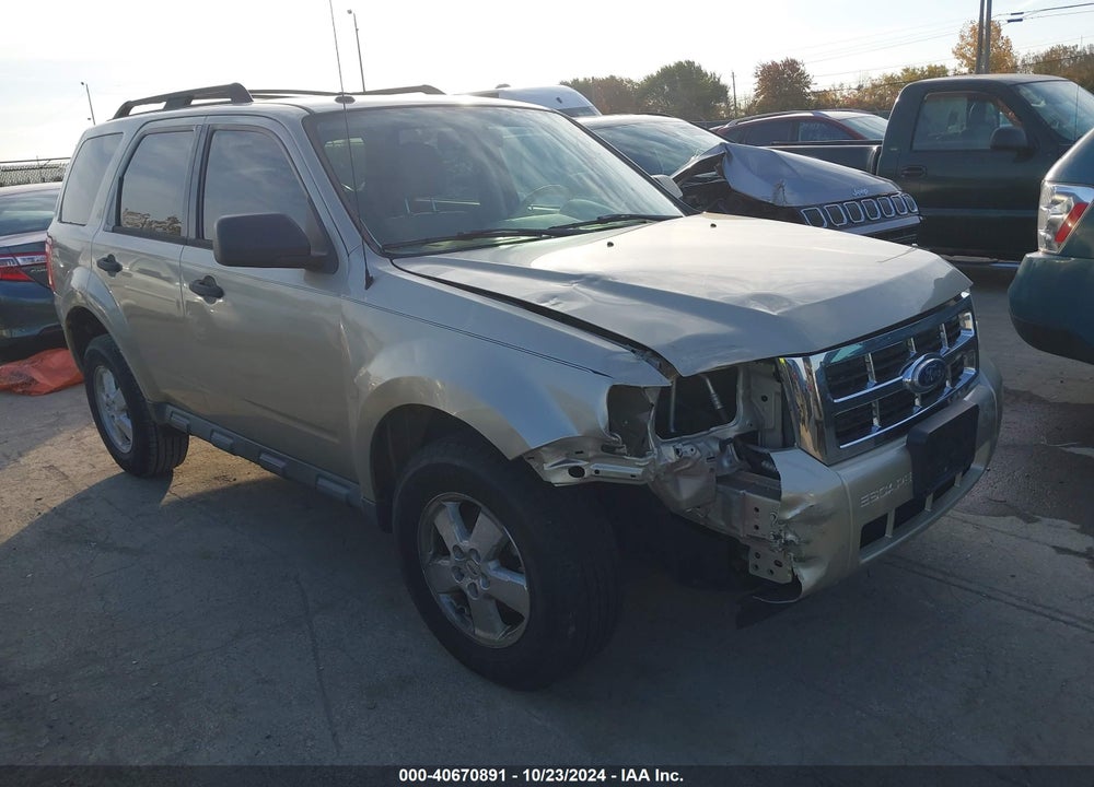2010 FORD ESCAPE XLT VIN: 1FMCU0DG9AKC24796