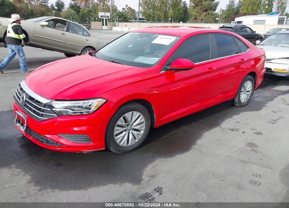 2019 VOLKSWAGEN JETTA 1.4T R-LINE/1.4T S/1.4T SE VIN: 3VWC57BU5KM031748