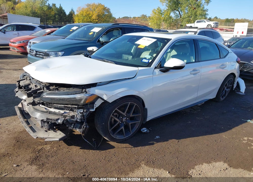 2022 HONDA CIVIC SPORT TOURING VIN: 19XFL1H88NE001171