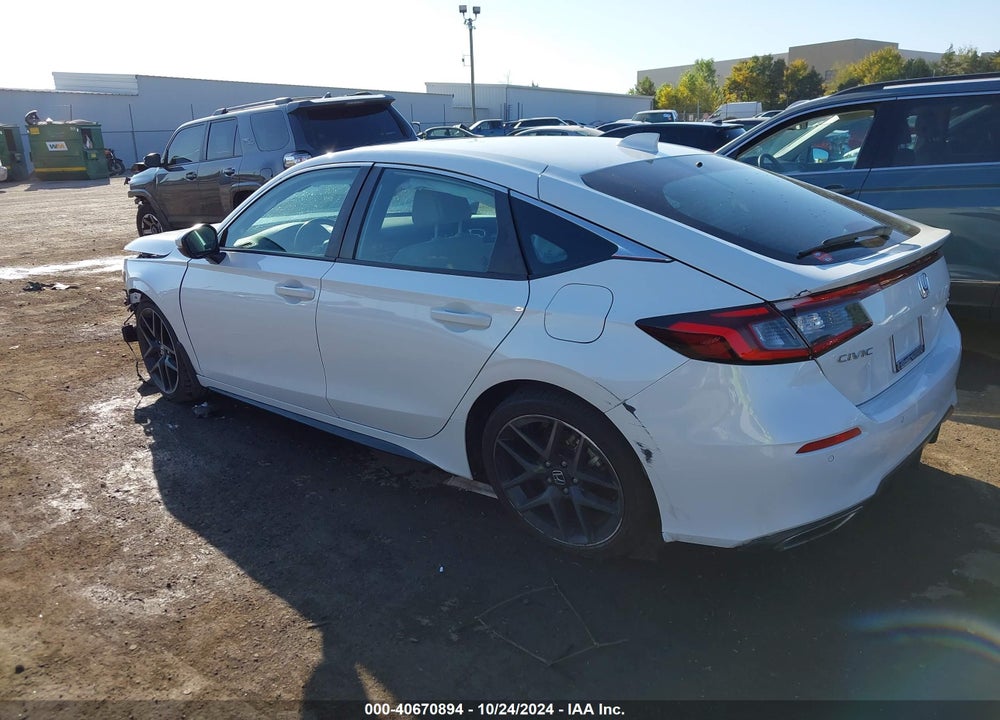2022 HONDA CIVIC SPORT TOURING VIN: 19XFL1H88NE001171