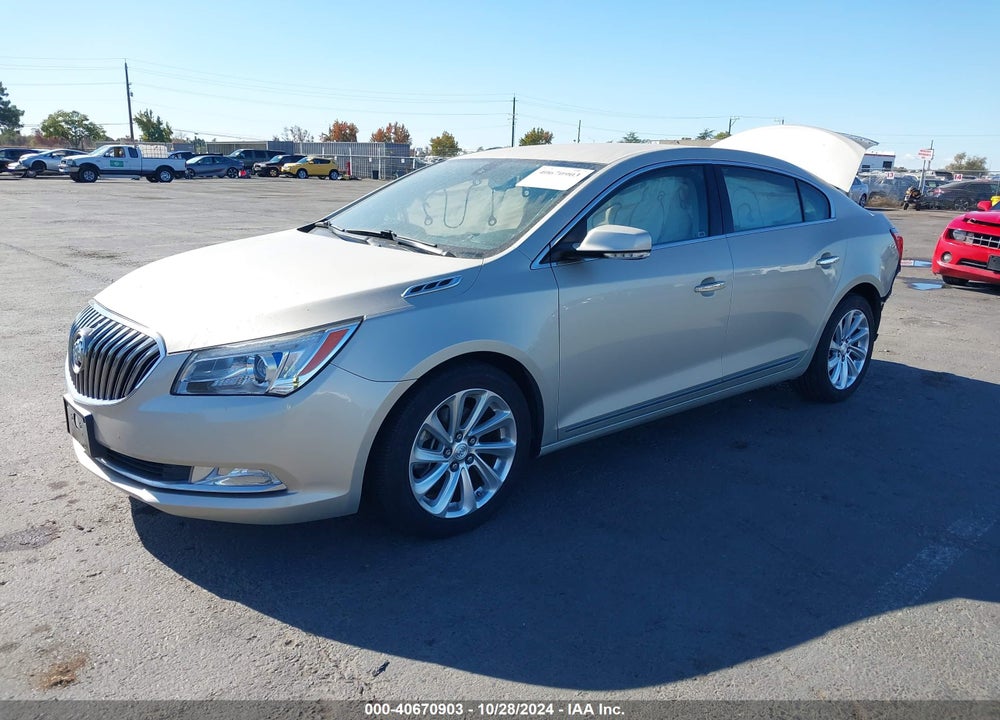2016 BUICK LACROSSE LEATHER VIN: 1G4GB5G36GF116036