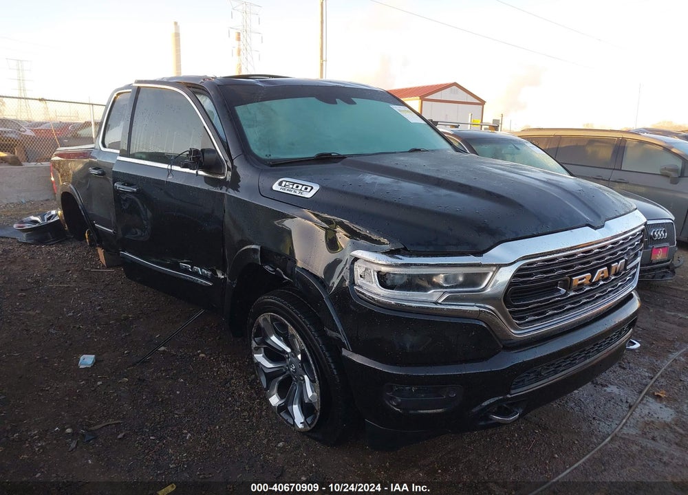 2020 RAM 1500 LIMITED 4X4 5'7 BOX VIN: 1C6SRFHT9LN163986