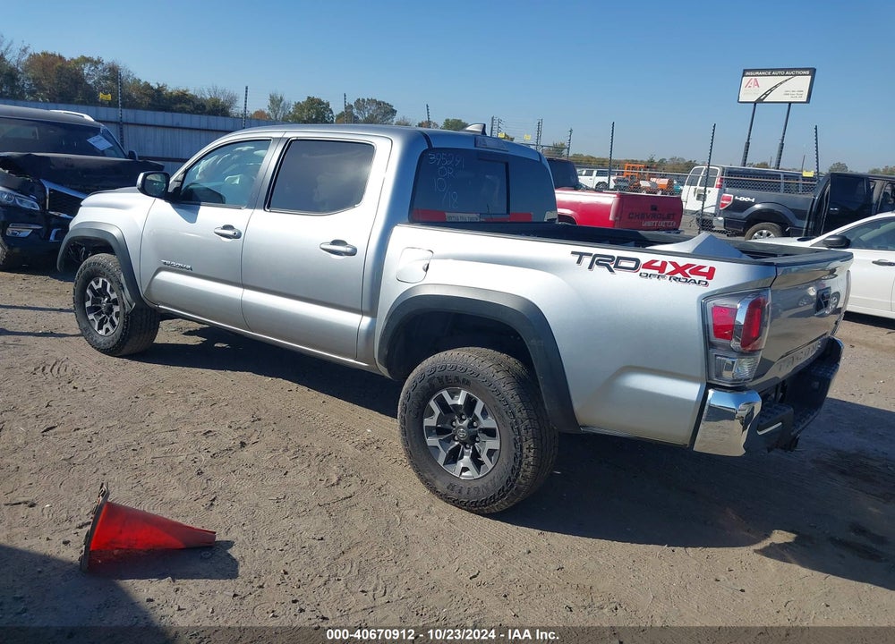 2023 TOYOTA TACOMA TRD OFF ROAD VIN: 3TMCZ5AN7PM591011