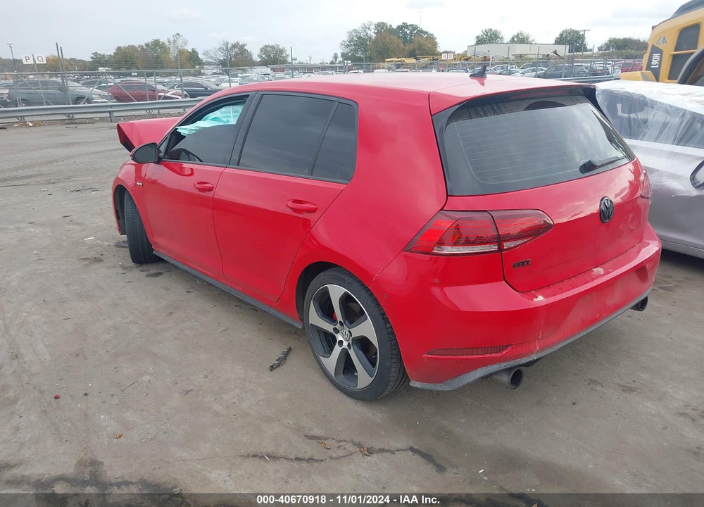2018 VOLKSWAGEN GOLF GTI 2.0T AUTOBAHN/2.0T S/2.0T SE VIN: 3VW447AU4JM262423