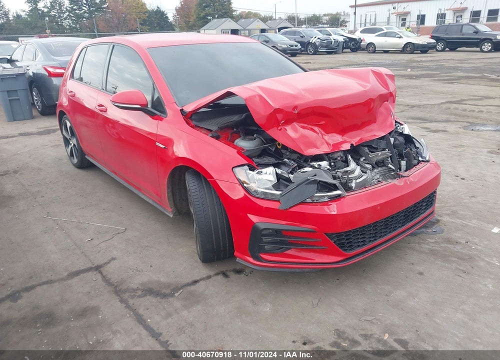 2018 VOLKSWAGEN GOLF GTI 2.0T AUTOBAHN/2.0T S/2.0T SE VIN: 3VW447AU4JM262423