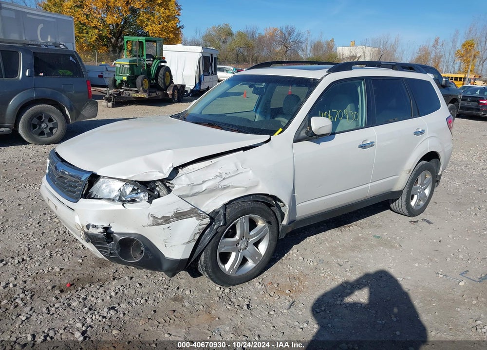 2009 SUBARU FORESTER 2.5X VIN: JF2SH63639H725001