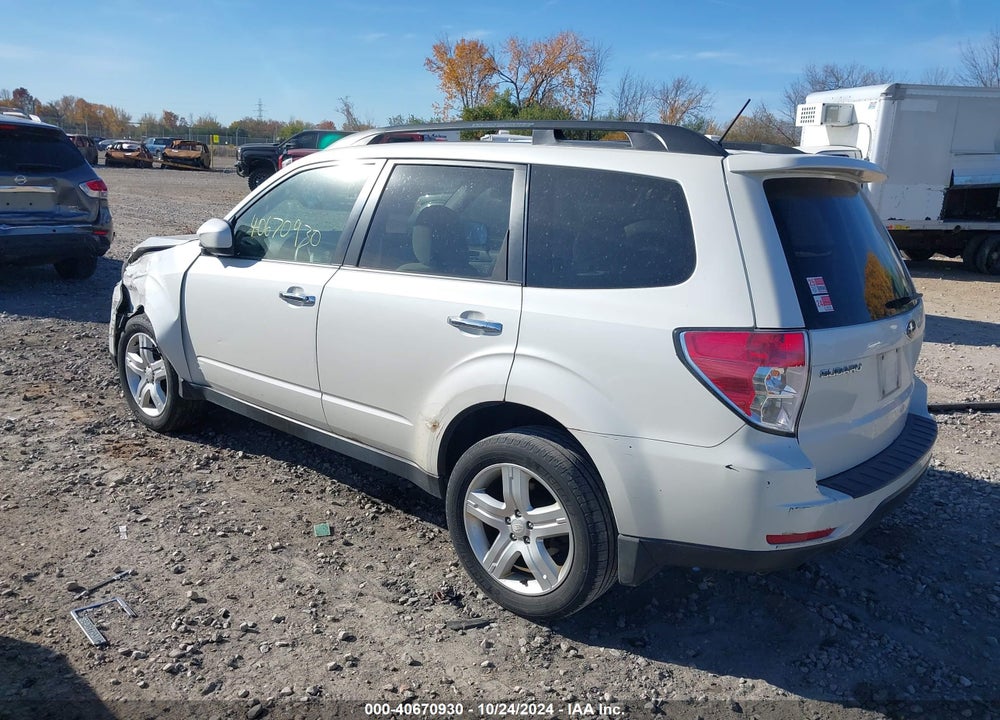 2009 SUBARU FORESTER 2.5X VIN: JF2SH63639H725001