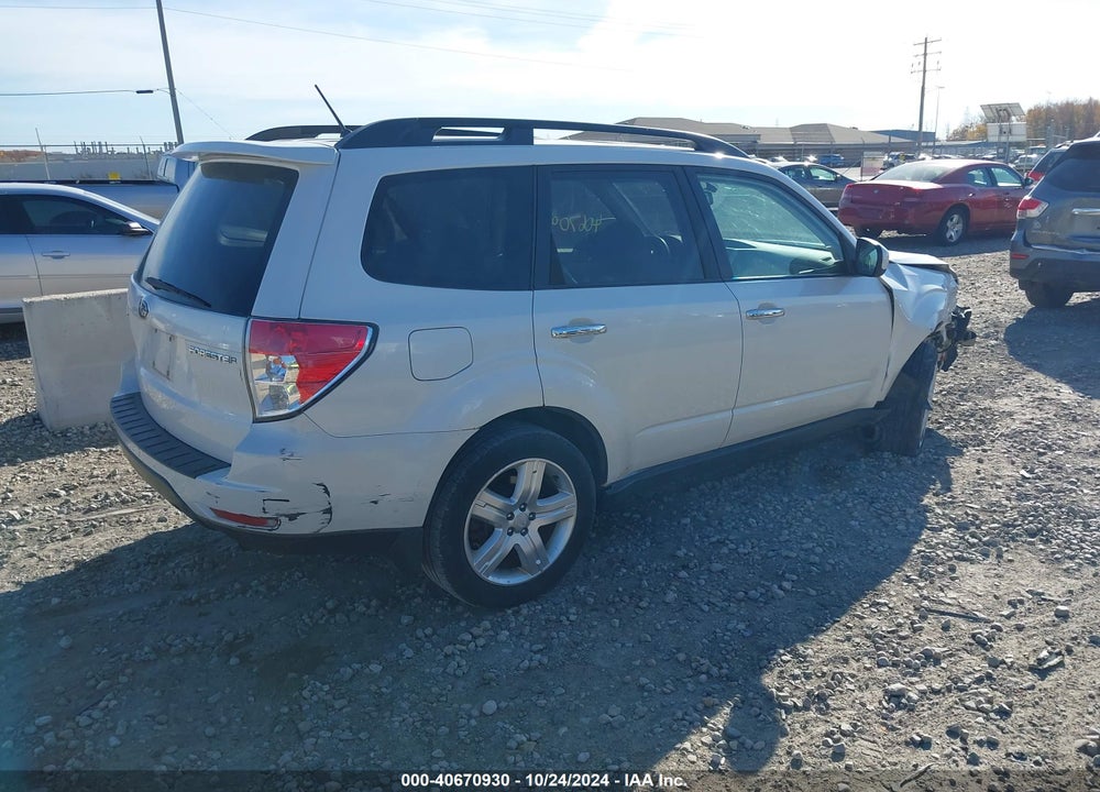 2009 SUBARU FORESTER 2.5X VIN: JF2SH63639H725001
