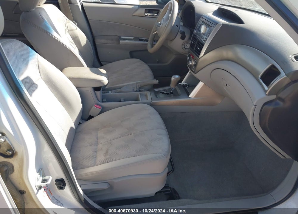 2009 SUBARU FORESTER 2.5X VIN: JF2SH63639H725001