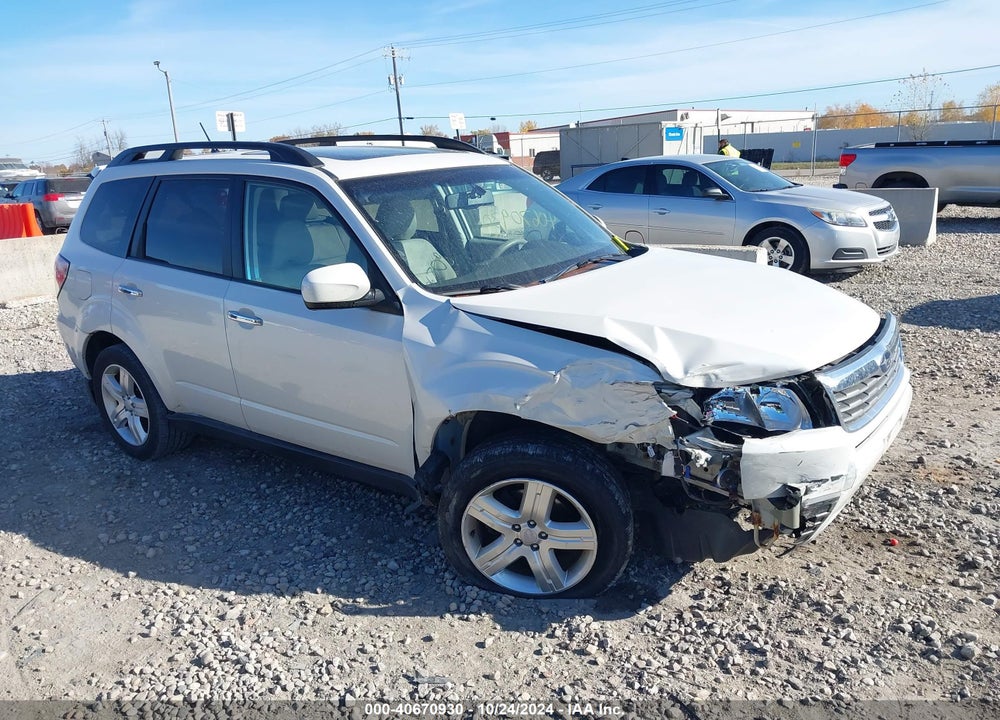 2009 SUBARU FORESTER 2.5X VIN: JF2SH63639H725001