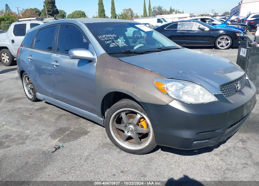 2003 TOYOTA MATRIX VIN: 2T1KR32E43C011845