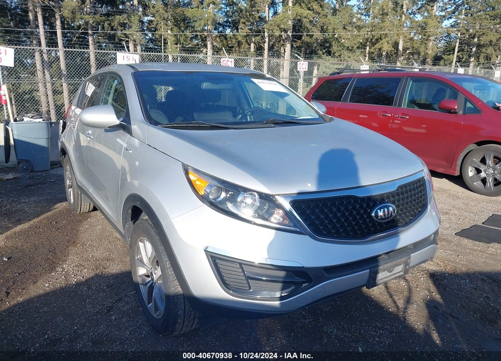2016 KIA SPORTAGE LX VIN: KNDPBCAC2G7844304