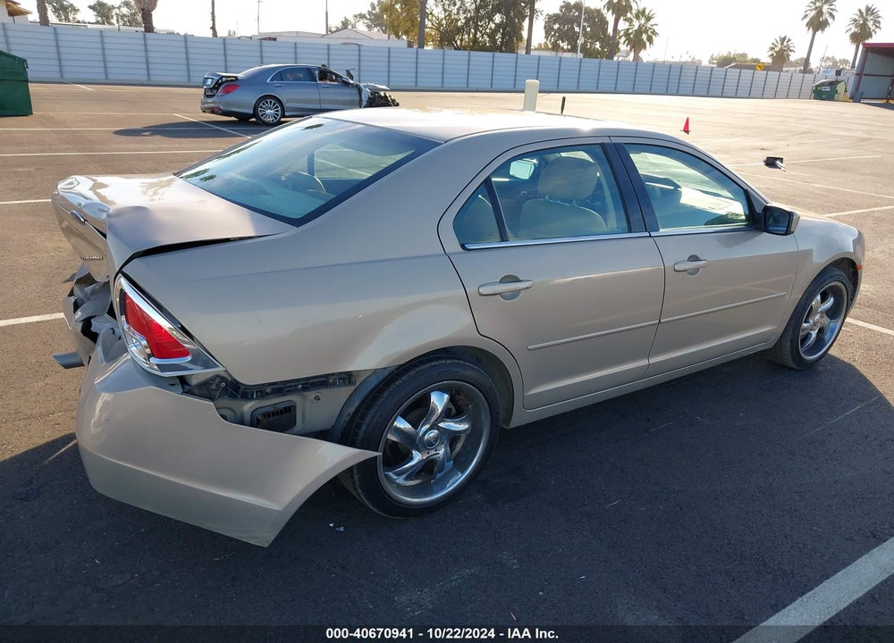 2006 FORD FUSION SEL VIN: 3FAFP081X6R128392