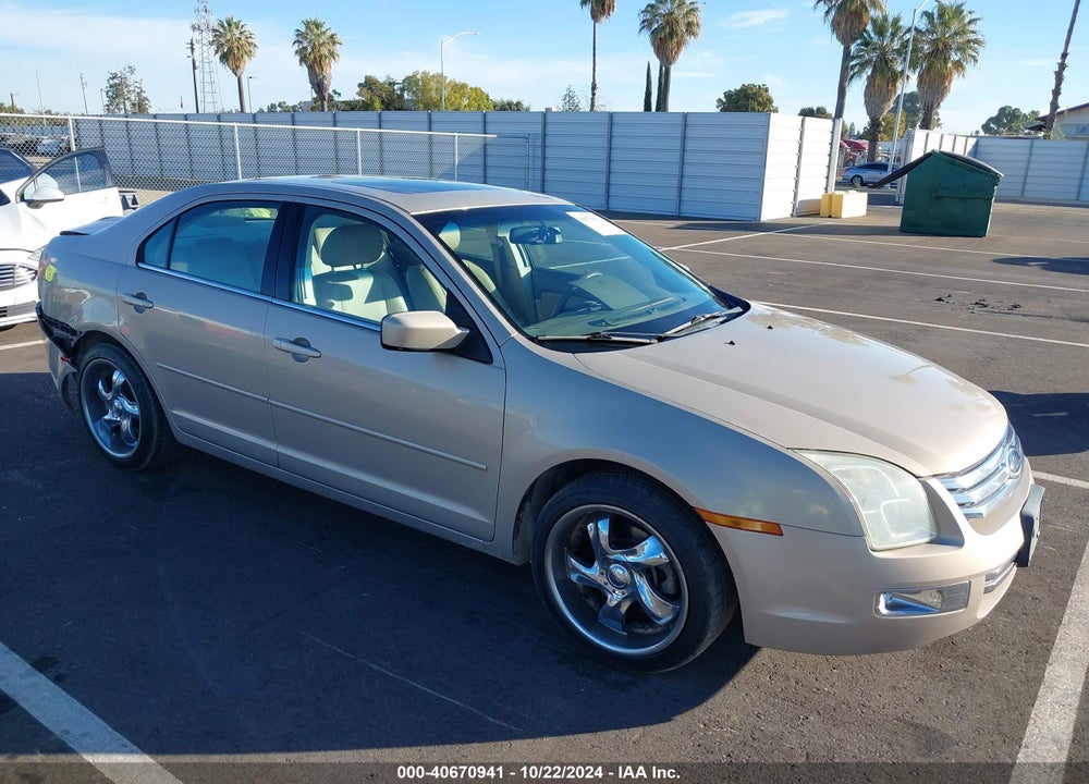 2006 FORD FUSION SEL VIN: 3FAFP081X6R128392