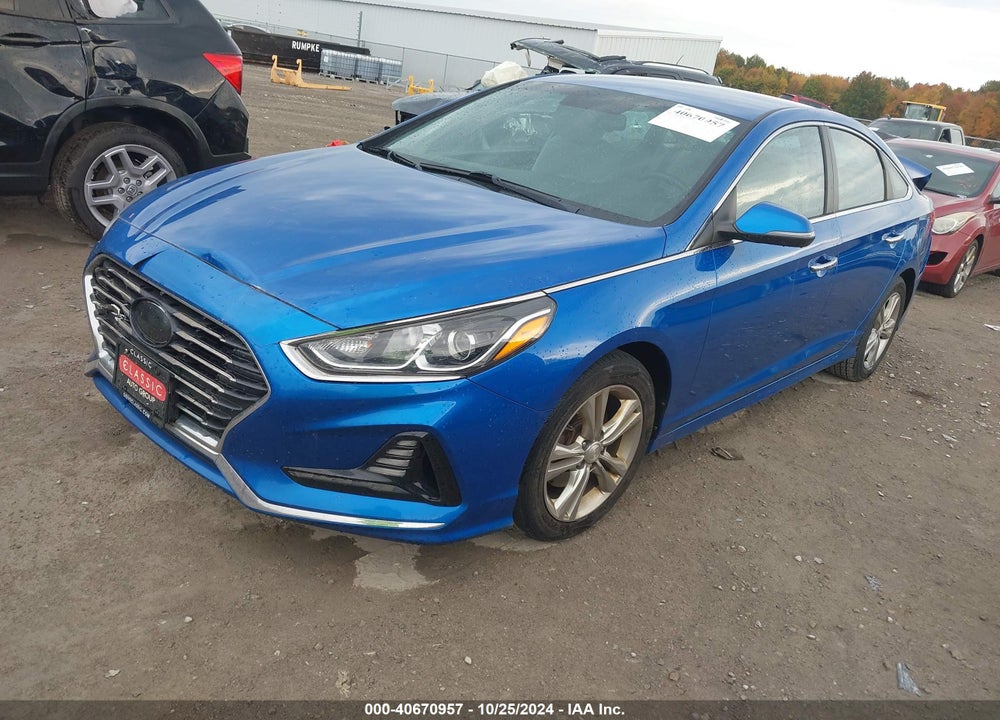 2018 HYUNDAI SONATA SEL VIN: 5NPE34AF7JH661553