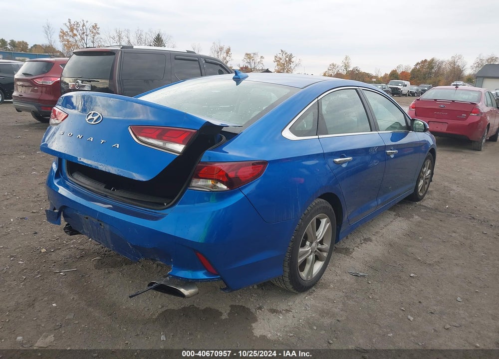 2018 HYUNDAI SONATA SEL VIN: 5NPE34AF7JH661553