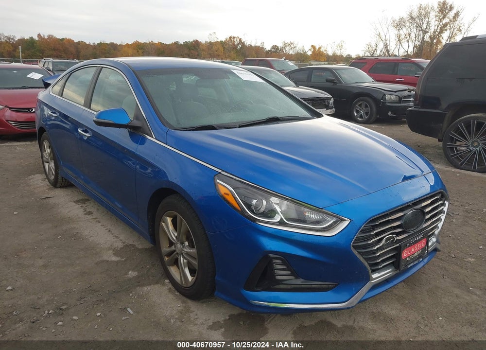 2018 HYUNDAI SONATA SEL VIN: 5NPE34AF7JH661553