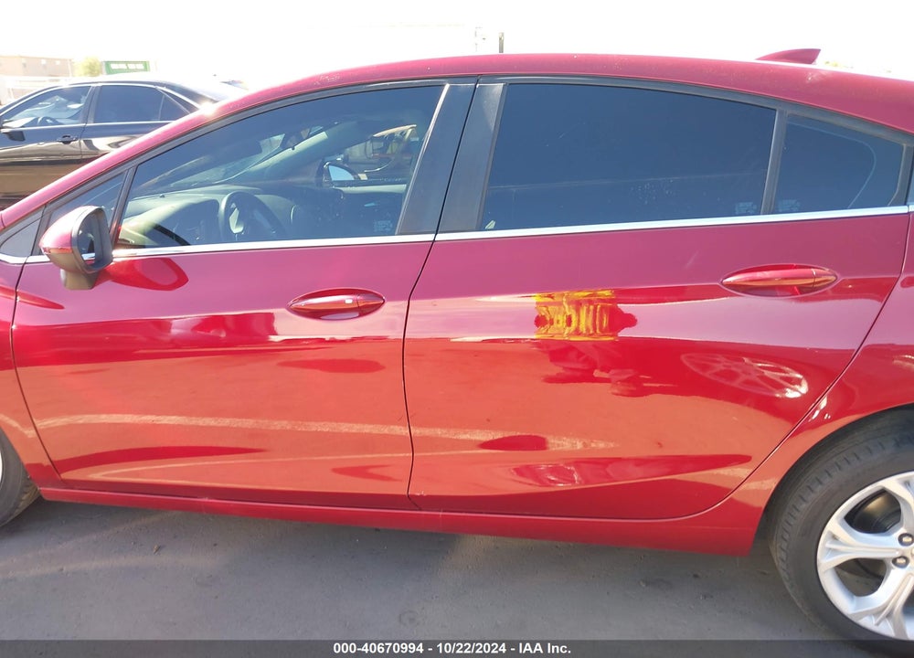 2019 CHEVROLET CRUZE PREMIER VIN: 3G1BF6SMXKS562969