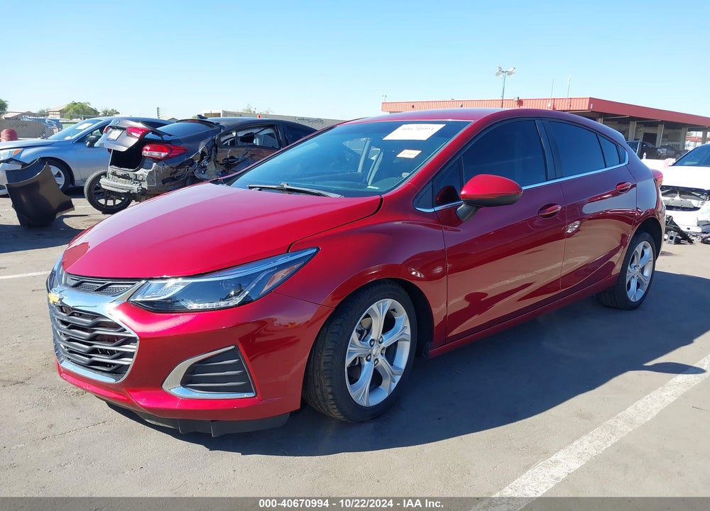 2019 CHEVROLET CRUZE PREMIER VIN: 3G1BF6SMXKS562969